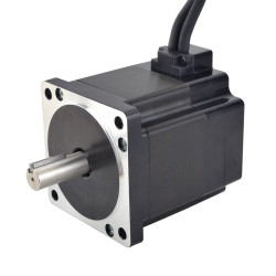 E Series Nema 34 Closed Loop Stepper Motor 34HE31-6004D-E1000 1.8 deg 4.8Nm Encoder 1000CPR