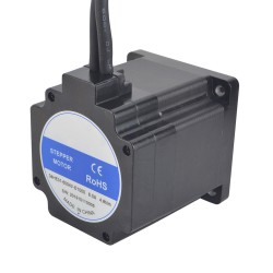 E Series Nema 34 Closed Loop Stepper Motor 34HE31-6004D-E1000 1.8 deg 4.8Nm Encoder 1000CPR