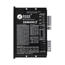 Leadshine 3DM580S Digital Stepper Driver 0.5-8.0A 20-74VDC for Neam 23, 34 3-Phase Stepper Motor