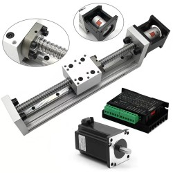 Linear Actuator Controller Kit DXG-YR60+SFU1605 with 1.2/2/3Nm Nema 23 Stepper Motor & Driver Kit