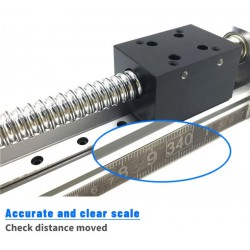 Manual Linear Slides Actuator DXG6042 Mini Manual Ballscrew Slide Table with Handwheel