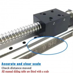 Manual Linear Slides Actuator OSP001605 Linear Ball Screw Module CNC Slide Table with Handwheel