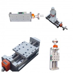 Manual Linear Slides Actuator Z Position Stage Trapezoidal Screw Module with Digital Display