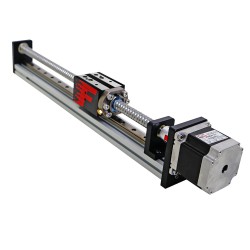 Motorized Linear Slides Actuator FSL40 Linear Slide Rail Linear Ball Screw Actuator 50-1000mm with Nema 23 Stepper Motor