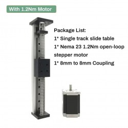 Motorized Linear Slides Actuator OSP001600 CNC Linear Slide Table with Stepper Motor