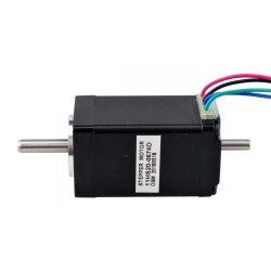 NEMA 11 Bipolar Stepper Motor 11HS20-0674D Dual Shaft 12Ncm 0.67A 1.8deg 28×28×51mm 4-Wire