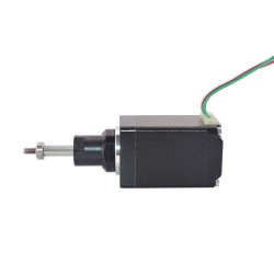 Nema 11 Captive Linear Stepper Motor 11LS18-03547-127C 12.7mm Travel, 0.635mm Lead/rev, 0.8N Thrust, 0.35A