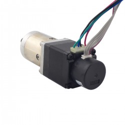 Nema 11 Closed loop Geared Stepper Motor 11HS12-0674D-PG27-E22-300 300CPR with 27:1 Planetary Gearbox