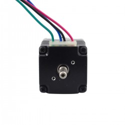 Nema 11 Dual Shaft Geared Stepper Motor 11HS12-0674D2-PG5 (Hollow Rear Shaft) with 5:1 Planetary Gearbox