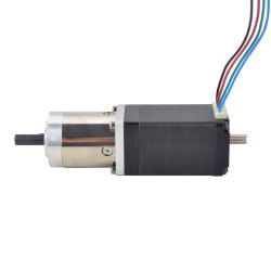 Nema 11 Dual Shaft Geared Stepper Motor 11HS20-0674D-PG14-AR3 with 14:1 Planetary Gearbox (9.5mm Rear Shaft Length)
