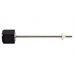 Nema 11 External Linear Actuator 11LS13-04243-150E Screw Length 150mm, Lead/rev 2.54mm, Thrust 29N 0.42A