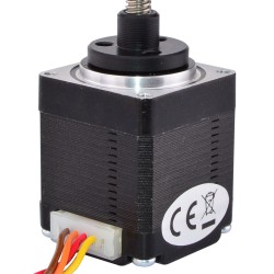 Nema 11 External Linear Actuator 11LS13-0754E-100A Screw Length 34mm, Lead/rev 0.635mm, 0.75A 8.0Ncm
