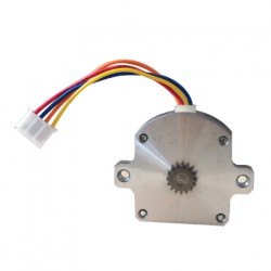 Nema 11 Flat Pancake Stepper Motor OK28BP13-2A 1.8 Deg 2.5Ncm 0.5A 28×28×13mm 4 Wires