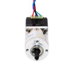 Nema 11 Geared Stepper Motor 11HS12-0674D-PG14 Integrated 14:1 Planetary Gearbox & Rear Shaft