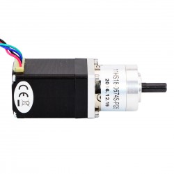 NEMA 11 Geared Stepper Motor 11HS18-0674S-PG5 0.67A With 5:1 Planetary Gearbox 0.45Nm Output Holding Torque