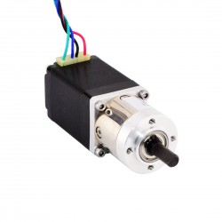 NEMA 11 Geared Stepper Motor 11HS18-0674S-PG5 0.67A With 5:1 Planetary Gearbox 0.45Nm Output Holding Torque