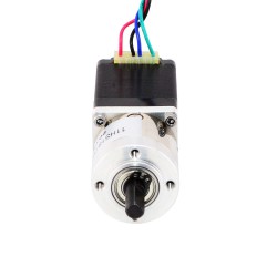 NEMA 11 Geared Stepper Motor 11HS18-0674S-PG5 0.67A With 5:1 Planetary Gearbox 0.45Nm Output Holding Torque
