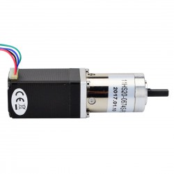 Nema 11 Geared Stepper Motor 11HS20-0674S-PG100 0.67A with 100:1 Planetary Gearbox 3Nm Max Permissible Torque