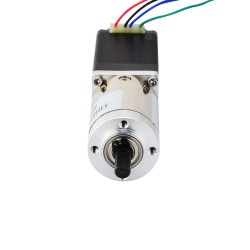 Nema 11 Geared Stepper Motor 11HS20-0674S-PG100 0.67A with 100:1 Planetary Gearbox 3Nm Max Permissible Torque