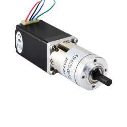 Nema 11 Geared Stepper Motor 11HS20-0674S-PG100 0.67A with 100:1 Planetary Gearbox 3Nm Max Permissible Torque