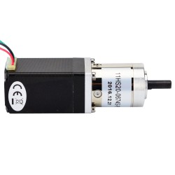 Nema 11 Geared Stepper Motor 11HS20-0674S-PG14 0.67A with 14:1 Planetary Gearbox 1.36Nm Output Holding Torque