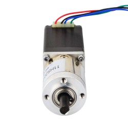 Nema 11 Geared Stepper Motor 11HS20-0674S-PG19 0.67A with 19:1 Planetary Gearbox 1.84Nm Output Holding Torque