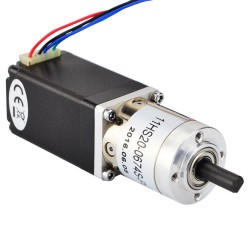 Nema 11 Geared Stepper Motor 11HS20-0674S-PG19 0.67A with 19:1 Planetary Gearbox 1.84Nm Output Holding Torque