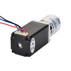 Nema 11 Geared Stepper Motor 11HS20-0674S-PG19 0.67A with 19:1 Planetary Gearbox 1.84Nm Output Holding Torque