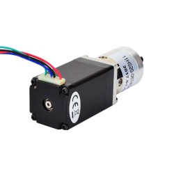 Nema 11 Geared Stepper Motor 11HS20-0674S-PG27 0.67A with 27:1 Planetary Gearbox 2.62Nm Output Holding Torque