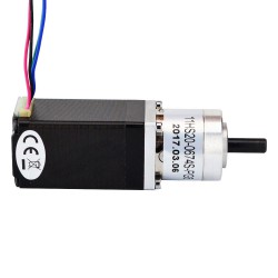 Nema 11 Geared Stepper Motor 11HS20-0674S-PG5 0.67A with 5:1 Planetary Gearbox 0.45Nm Output Holding Torque