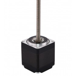 Nema 11 Non Captive Linear Actuator 11LS13-04249-150N Screw Length 150mm, Lead/rev 1.27mm, Thrust 43N, 0.42A