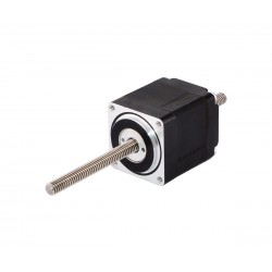 Nema 11 Non Captive Linear Actuator 11LS13-0754N-100B Screw Length 100mm, Lead/rev 2mm, 0.75A 8.0Ncm