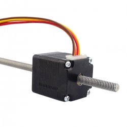 Nema 11 Non Captive Linear Stepper Motor 11LS13-0754N-150C Screw Length 150mm, Lead/rev 4.8768mm, 8.0Ncm, 0.75A