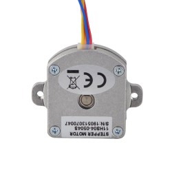 Nema 11 Pancake Stepper Motor 11HS04-0504S 1.8deg 1Ncm 0.5A 28×28×9.5mm 4 Wires