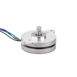 Nema 14 (Φ36x12mm) Round Bipolar Stepper Motor 14HR05-0504S 5Ncm 0.5A 0.9 deg Φ36mm×12.5mm 4 Wires