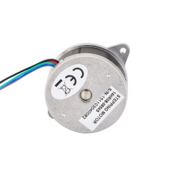 Nema 14 (Φ36x20mm) Round Bipolar Stepper Motor 14HR08-0654S 8.5Ncm 0.65A 0.9deg 4 Wires