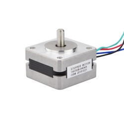 Nema 14 Bipolar Stepper Motor 14HS08-0404S 5Ncm 0.4A 1.8deg 35×35×20mm 4 Wires