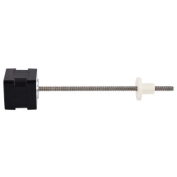 Nema 14 External Linear Stepper Motor 14LS13-05749-150E Screw Length 150mm, Lead/rev 1.27mm, Thrust 168N, 0.57A