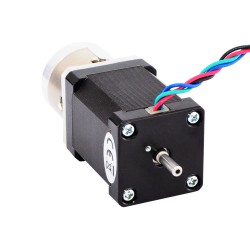 Nema 14 Gear Stepper 14HS20-1504D-PG4 with Rear Shaft & 4:1 Planetary Gearbox 1.33Nm Output Holding Torque