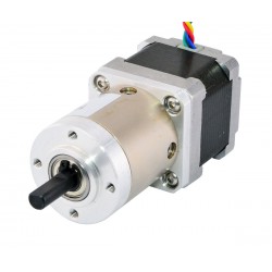 Nema 14 Geared Stepper Motor 14HS13-0804S-PG19 with 19:1 Planetary Gearbox 2.77Nm Output Holding Torque