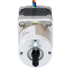 Nema 14 Geared Stepper Motor 14HS13-0804S-PG19 with 19:1 Planetary Gearbox 2.77Nm Output Holding Torque