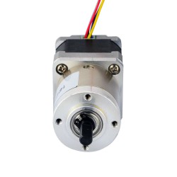 Nema 14 Geared Stepper Motor 14HS13-0804S-PG27 with 27:1 Planetary Gearbox 3Nm Max Permissible Torque