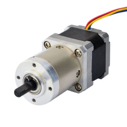 Nema 14 Geared Stepper Motor 14HS13-0804S-PG27 with 27:1 Planetary Gearbox 3Nm Max Permissible Torque