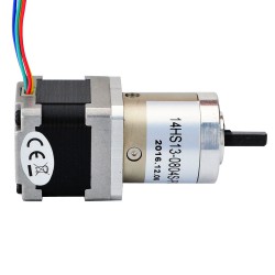 Nema 14 Geared Stepper Motor 14HS13-0804S-PG27 with 27:1 Planetary Gearbox 3Nm Max Permissible Torque