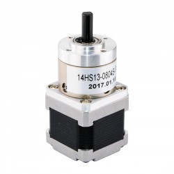 Nema 14 Geared Stepper Motor 14HS13-0804S-PG5 with 5:1 Planetary Gearbox 0.84Nm Output Holding Torque