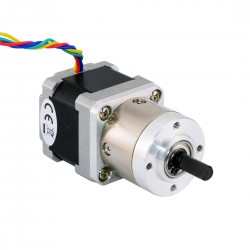 Nema 14 Geared Stepper Motor 14HS13-0804S-PG5 with 5:1 Planetary Gearbox 0.84Nm Output Holding Torque