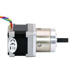 Nema 14 Geared Stepper Motor 14HS13-0804S-PG5 with 5:1 Planetary Gearbox 0.84Nm Output Holding Torque