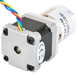 Nema 14 Geared Stepper Motor 14HS13-0804S-PG51 with 51:1 Planetary Gearbox 4Nm Max Permissible Torque