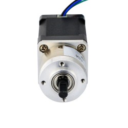 Nema 14 Geared Stepper Motor 14HS20-1504S-PG5 1.5A with 5:1 Planetary Gearbox 1.8Nm Output Holding Torque