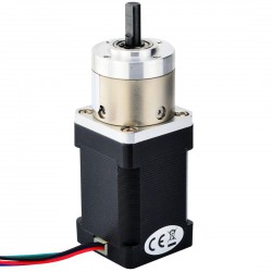 Nema 14 Geared Stepper Motor 14HS20-1504S-PG5 1.5A with 5:1 Planetary Gearbox 1.8Nm Output Holding Torque